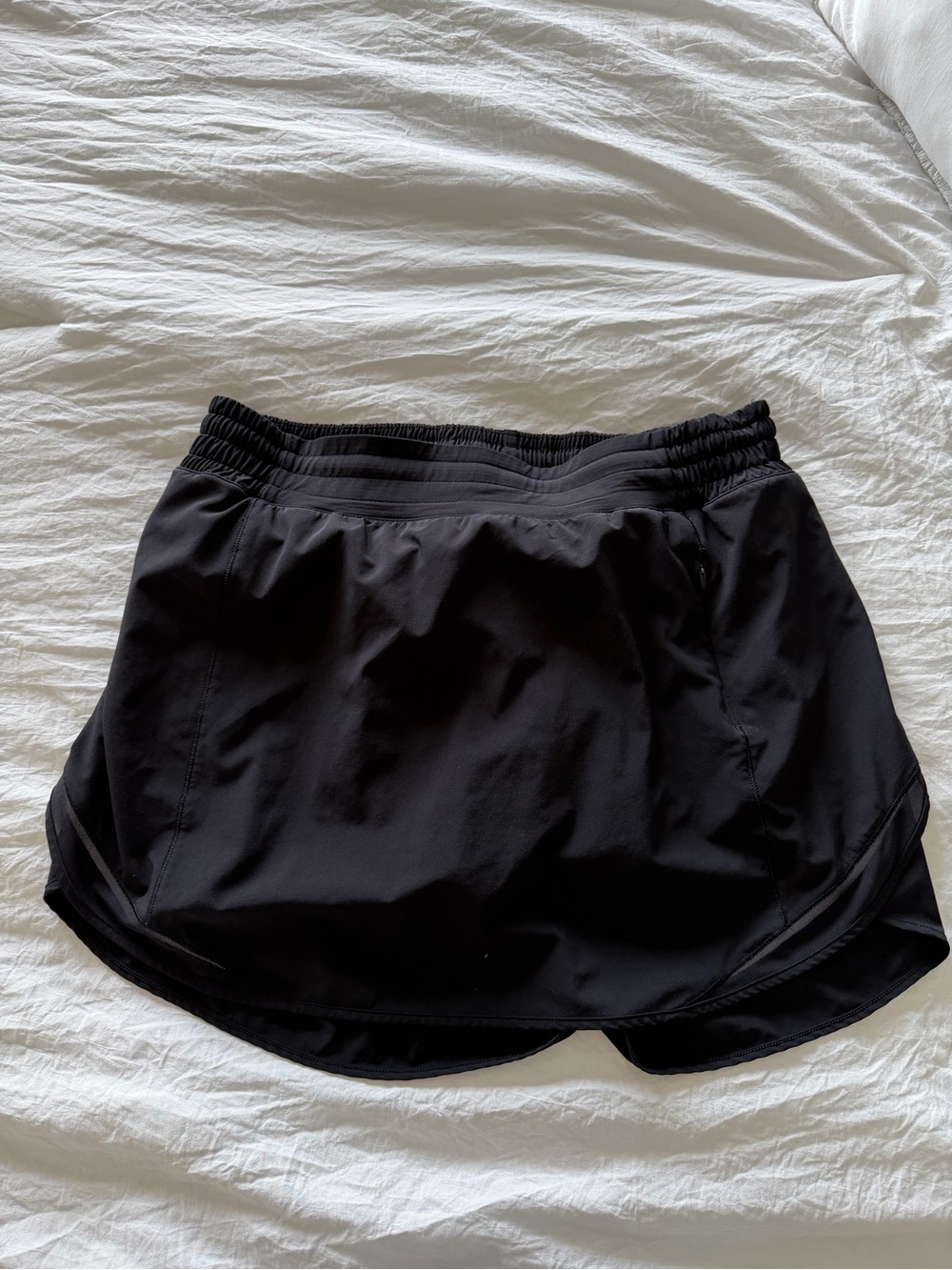 Lululemon Women’s Black Athletic Shorts with Elastic Waist